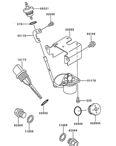 Part Location Diagram of KM-92066-2243 MTD Plug